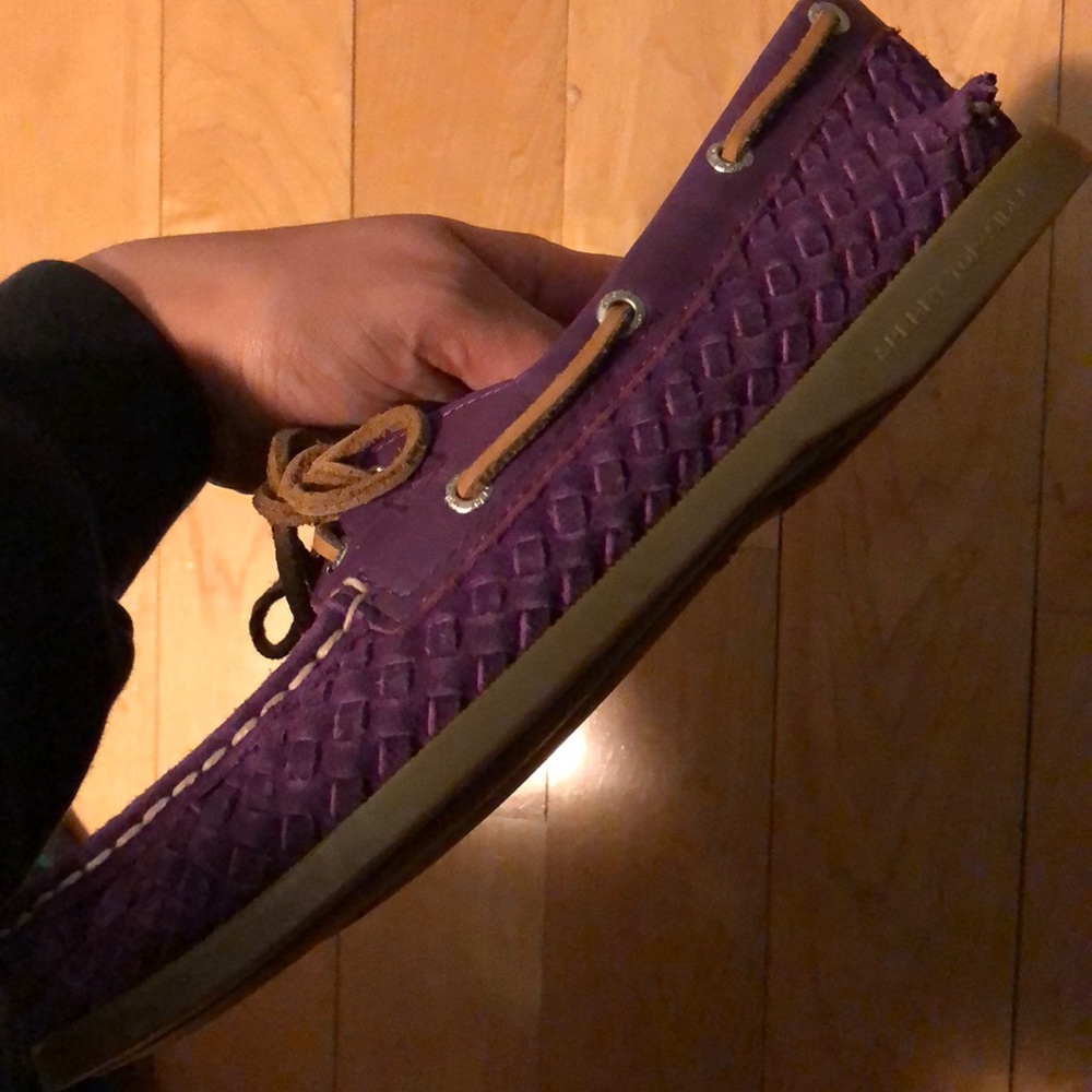Purple authentic Sperry’s - Picture 3 of 3